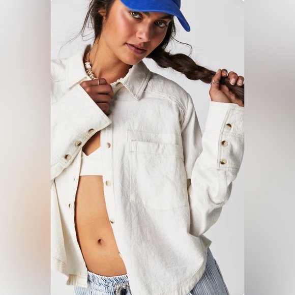 Free People Tops - NWT Free People Classic Oxford Shirt